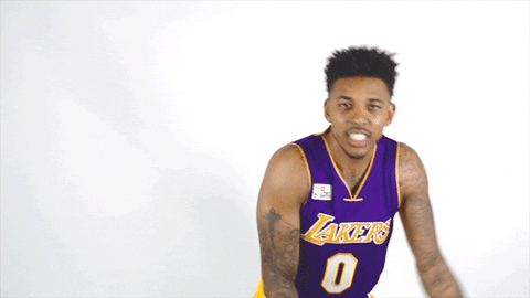 Lakers Nick Young Dribbling GIF