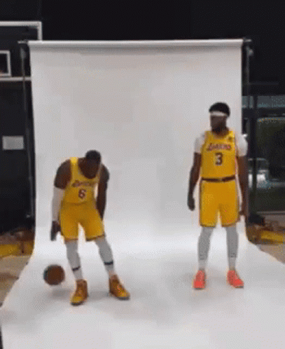 Lakers Rajon Rondo Happy Photoshoot GIF