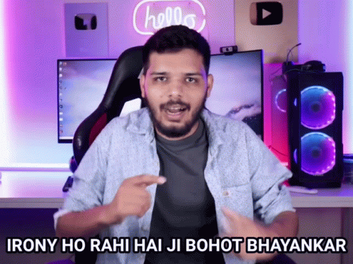 Lakshay Chaudhary Irony GIF