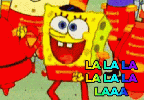 Lalala Disco Dance Spongebob GIF