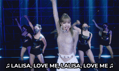 Lalisa Blackpink Love Me GIF