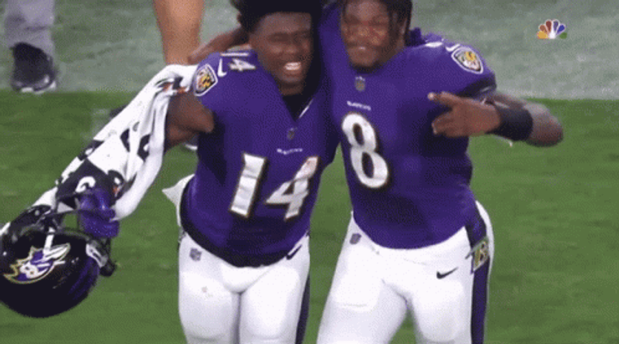 Lamar Jackson And Sammy Watkins GIF