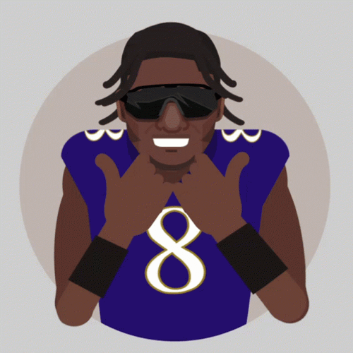 Lamar Jackson Cartoon GIF