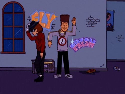 Lame Hip Hop Dance Animation GIF