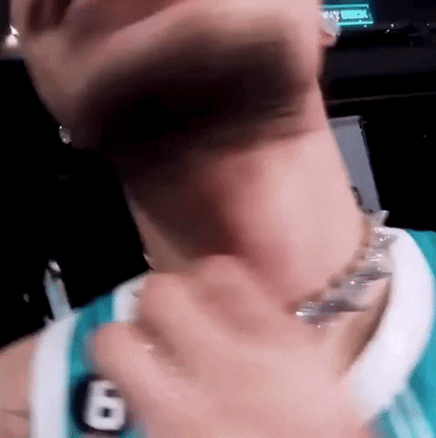 Lamelo Ball Diamond Necklace GIF