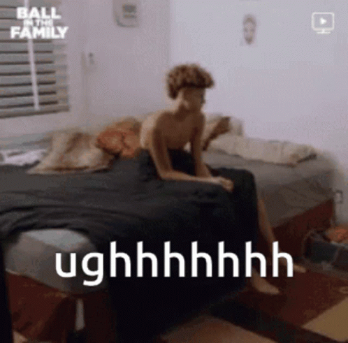 Lamelo Ball On Bed Ughhhh GIF