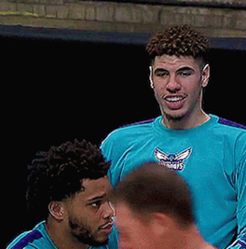 Lamelo Ball Talking GIF