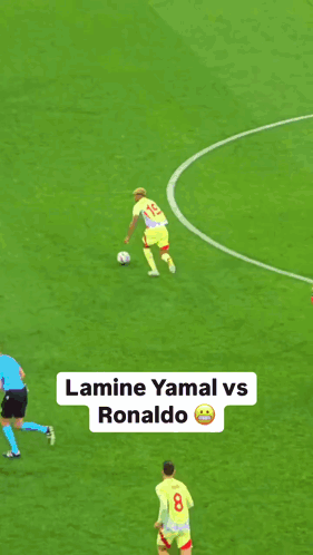 Lamine Yamal and Ronaldo Soccer Game