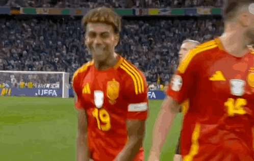 Lamine Yamal Doing Money Sign GIF