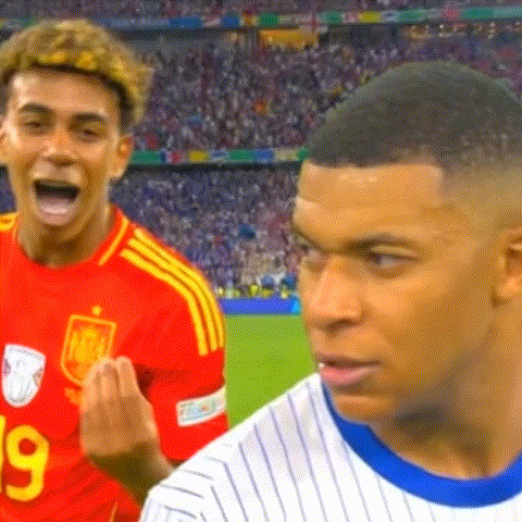 Lamine Yamal Mbappe GIF