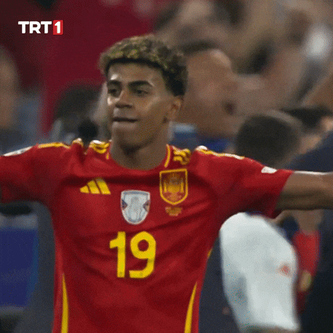 Lamine Yamal Winning Moment GIF