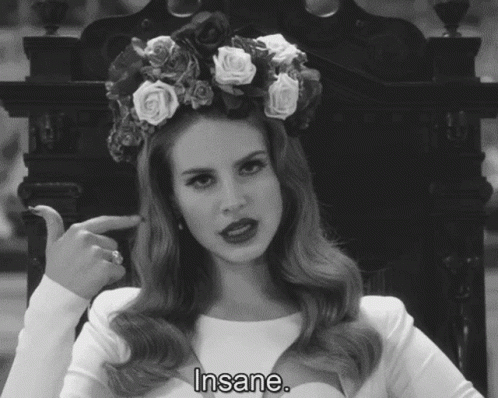 Lana Del Rey Insane GIF