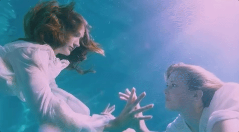 Lana Del Rey Underwater GIF