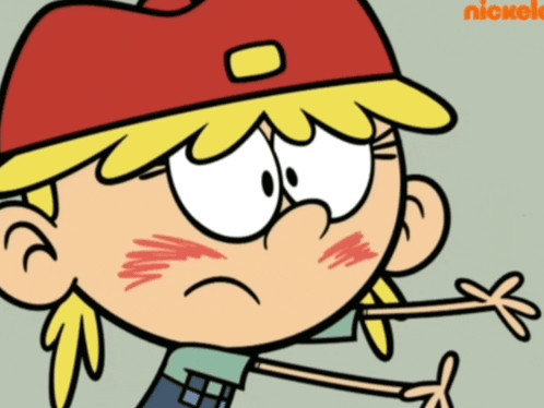 Lana From The Loud House With Nickelodeon Logo GIF