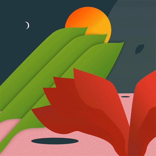 Landscape Art Illustration GIF