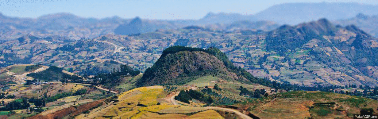 Landscape Ethiopia Land Formations GIF