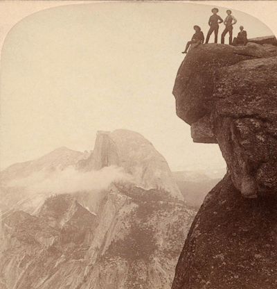 Landscape Mountain Peak Climbed GIF
