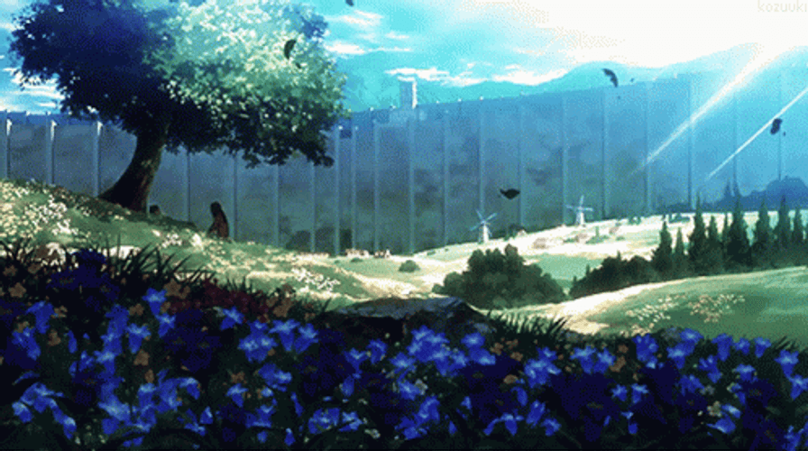 Anime gif gardening and plants gif anime 2114784 on animeshercom