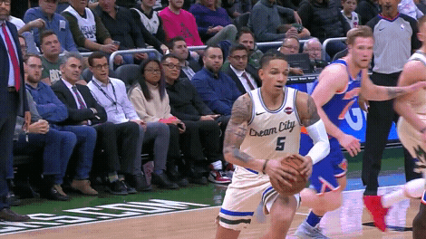 Lanky Dj Wilson Slam Dunk GIF