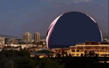 Large Dome in City