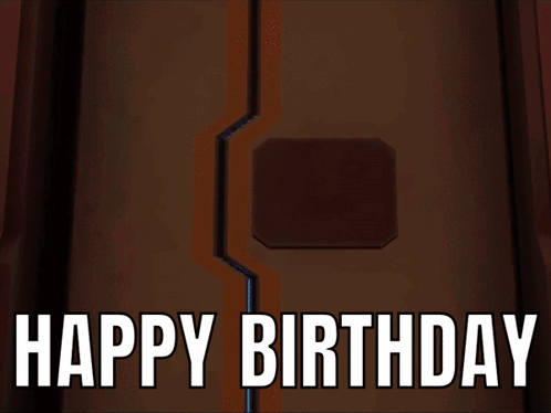 Large Hat Anime Character Happy Birthday GIF