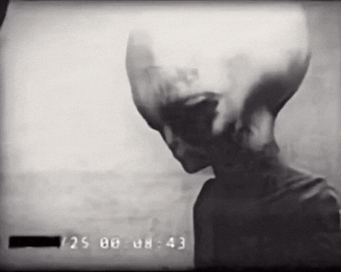 Large Head Person Black White 8:43