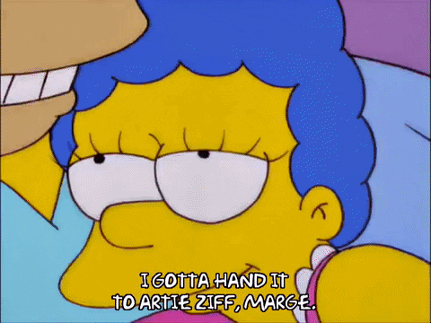 Large Marge And Homer GIF