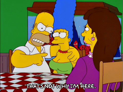 Large Marge And Homer Simpson Presence GIF