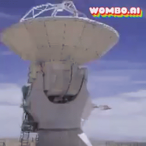 Large Satellite Dish Wombo.ai