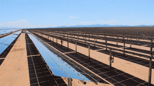 Large Solar Panels Area GIF