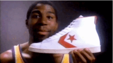 Large White Shoes GIF