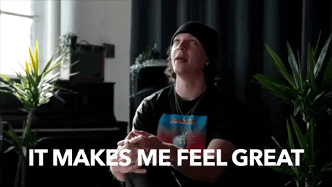 Larkin Love Makes Me Feel Great GIF