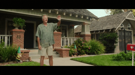 Larry Bird Waving Goodbye GIF