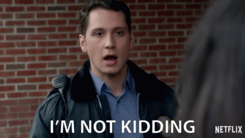 Larry Bloom Im Not Kidding Im Serious GIF