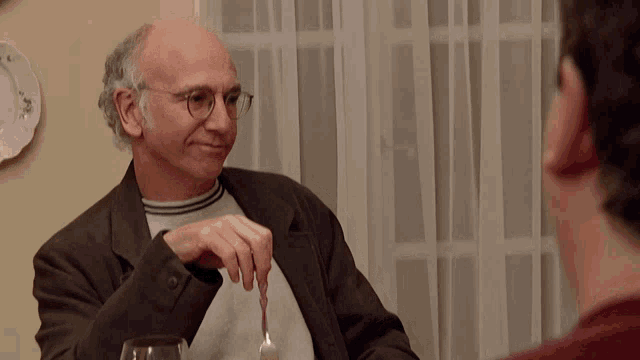 Larry David Eh GIF