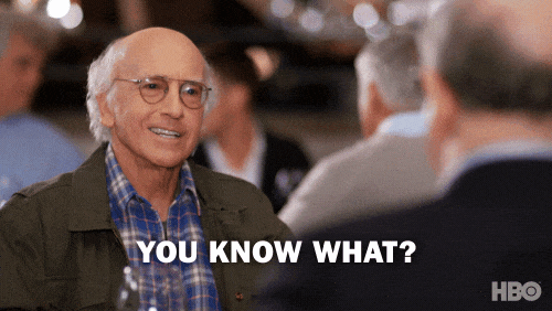 Larry David Is Feeling Better GIF