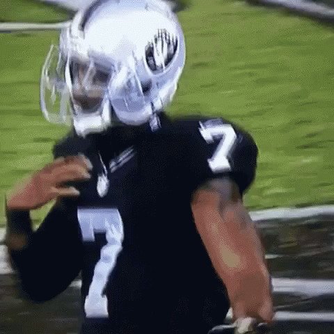 Las Vegas Raiders Marquette King Dancing GIF