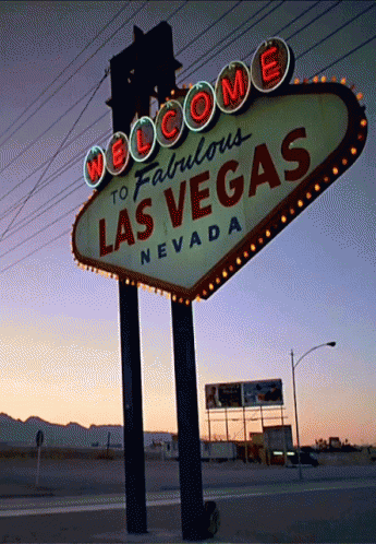 Las Vegas Sign GIF