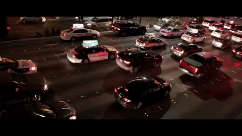 Las Vegas Traffic GIF
