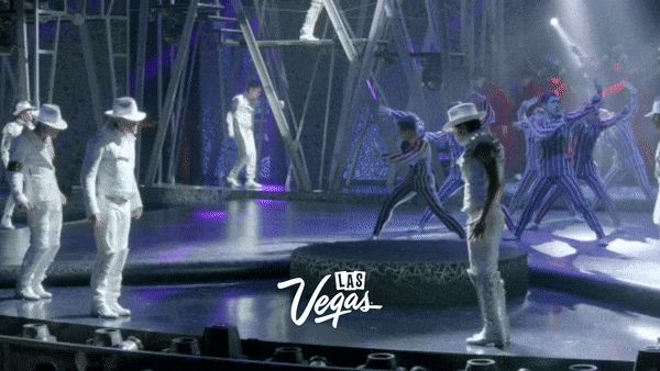 Las Vegas Vacation Michael Jackson Dancers GIF