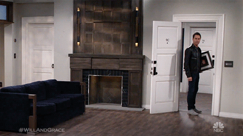 Last Day Of Work Goodbye Will And Grace GIF