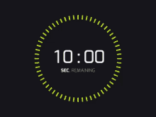 Last Minutes Countdown Clock Digital Timer GIF