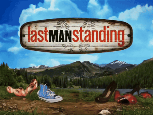 Lastmanstanding Sign With Mountain