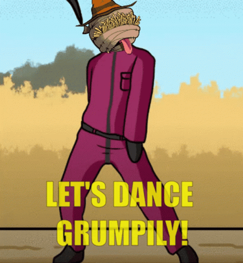 Lat's Dance Grumpy GIF