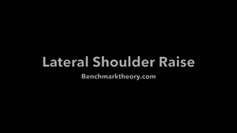 Lateral Raises Executing Outdoor GIF