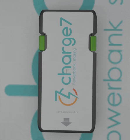 Latest Charge Seven Powerbank Launching GIF
