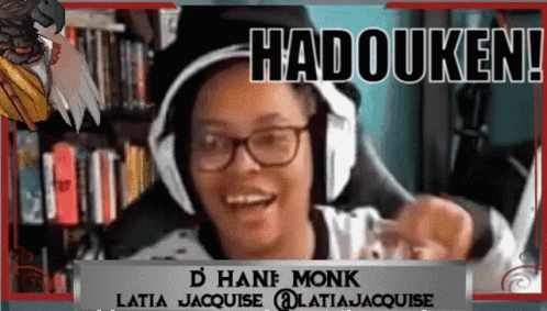 Latia Jacquise Hadouken GIF