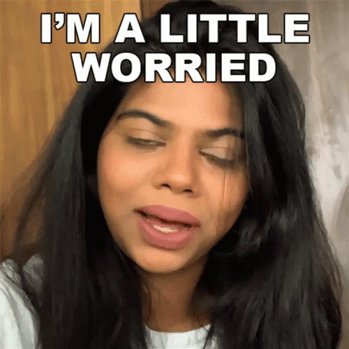 Latina Lady Little Worried GIF