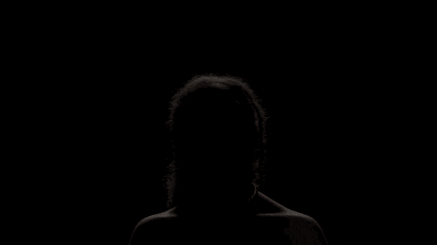 Latina Singer Afro Hair Animated Transformation GIF