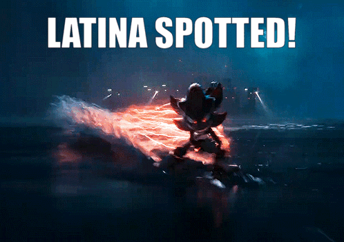 Latina Spotted Cartoon Character